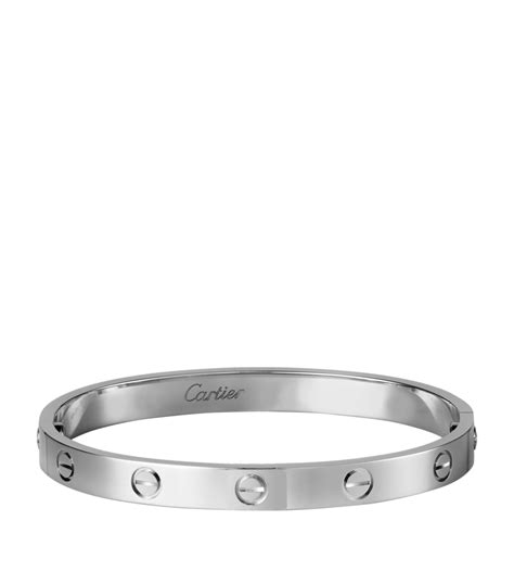 cartier bracelet white|cartier bracelet white gold price.